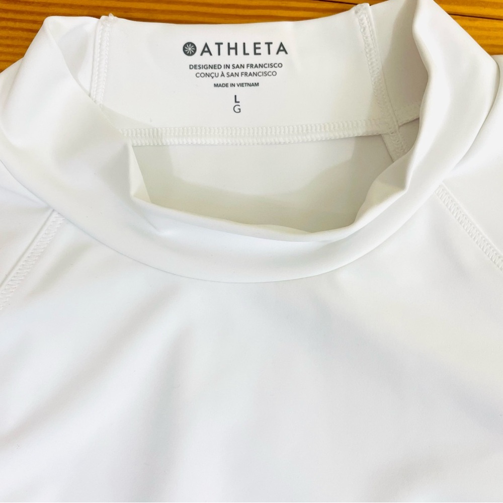 NWT, Athleta Interval Mock Neck Top, Fall 2024 - Picture 12 of 16